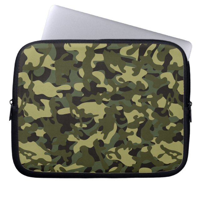 Housse Pour Ordinateur Portable Camouflage Euro Spring (Devant)