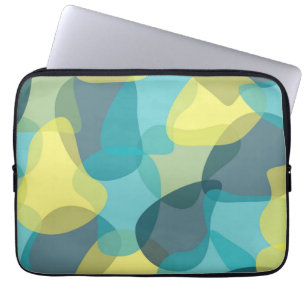 Housse Pour Ordinateur Portable Camouflage, moderne, cool, tendance, géométrique u