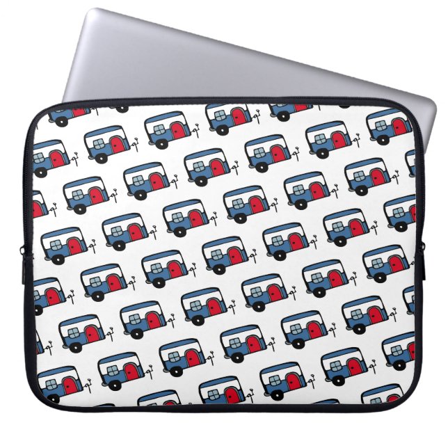 Housse Pour Ordinateur Portable Camper (Devant)