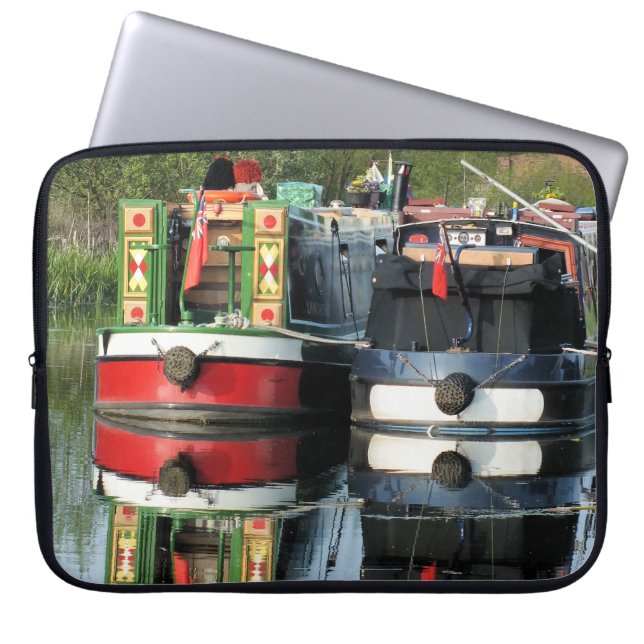 HOUSSE POUR ORDINATEUR PORTABLE CANAUX (Devant)