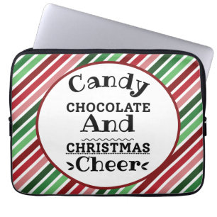 Housse Pour Ordinateur Portable Candy Chocolate and Christmas Cheer