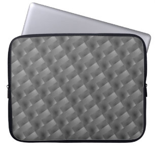 Housse Pour Ordinateur Portable Capa de Laptop cinza, retângulos, pertinence