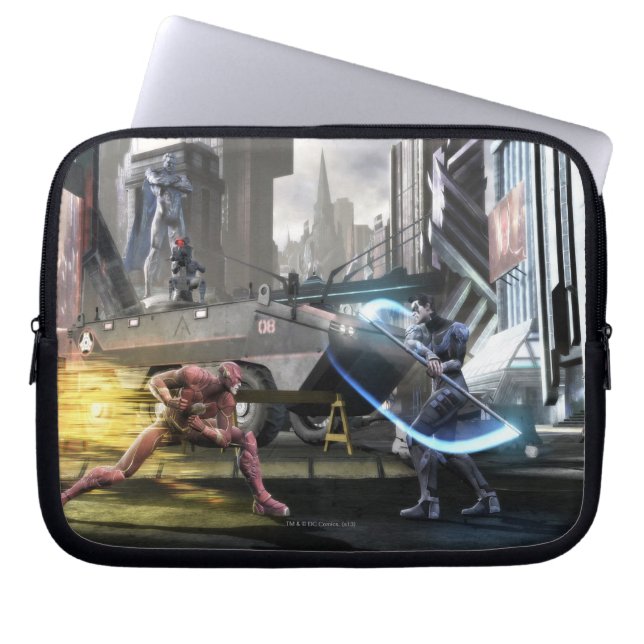 Housse Pour Ordinateur Portable Capture d'écran : Flash vs Nightwing (Devant)