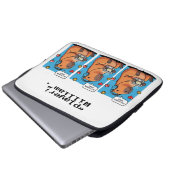 Housse Pour Ordinateur Portable Capybara Old School Gamer Laptop Sleeve (Devant bas)