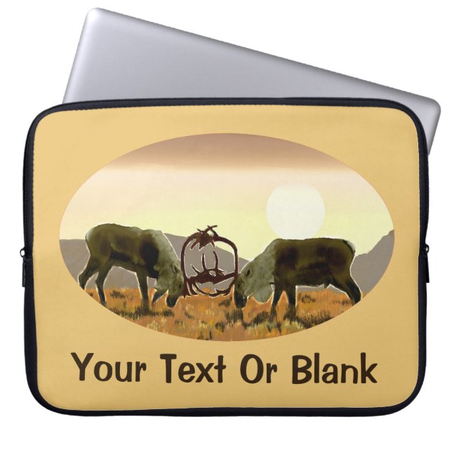 Housse Pour Ordinateur Portable Caribou Duel (Devant)