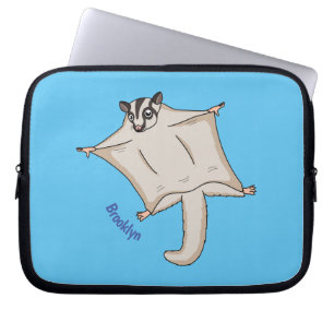Housse Pour Ordinateur Portable Caricature de planeur de sucre volant mignon