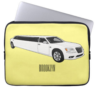 Housse Pour Ordinateur Portable Caricature limousine