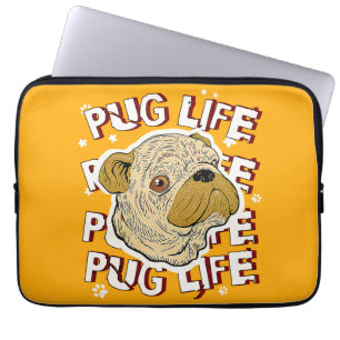 Housse Pour Ordinateur Portable Carlin Vie Animal Chien