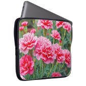 Housse pour ordinateur portable Carnations roses (Devant droit)