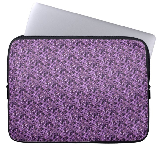 Housse Pour Ordinateur Portable Carré pourpre (Devant)