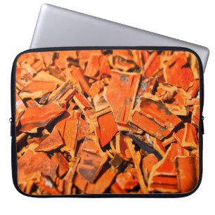 Housse Pour Ordinateur Portable Carreaux de toit brique rouge panneaux de toit