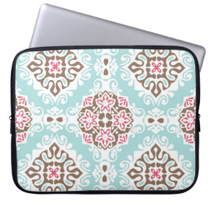 Housse Pour Ordinateur Portable Carrelage Abstrait : Motif Vintage sans fil