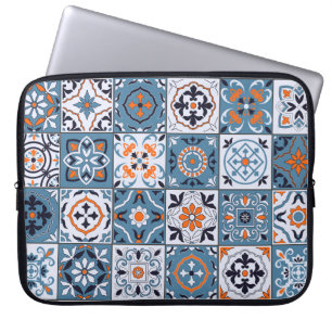 Housse Pour Ordinateur Portable Carrelage marocain : Vintage Élégance sans Seamles