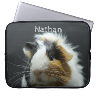 Housse Pour Ordinateur Portable Carte Chalkboard Pig Cute Guinea Personnalisée