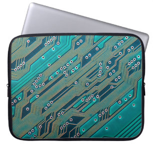 Housse Pour Ordinateur Portable Carte de circuit électronique fermer. arrière - pl