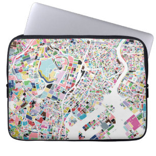 Housse Pour Ordinateur Portable Carte de Tokyo Japon