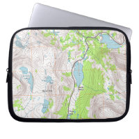 Carte du contour topographique