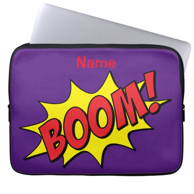 Housse Pour Ordinateur Portable Cartoon Boom Thunder_Cove (Devant)