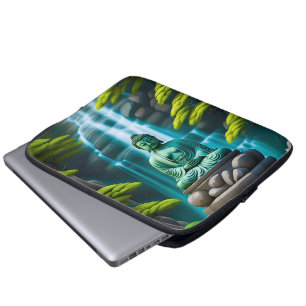 Housse Pour Ordinateur Portable Cascade Bouddha