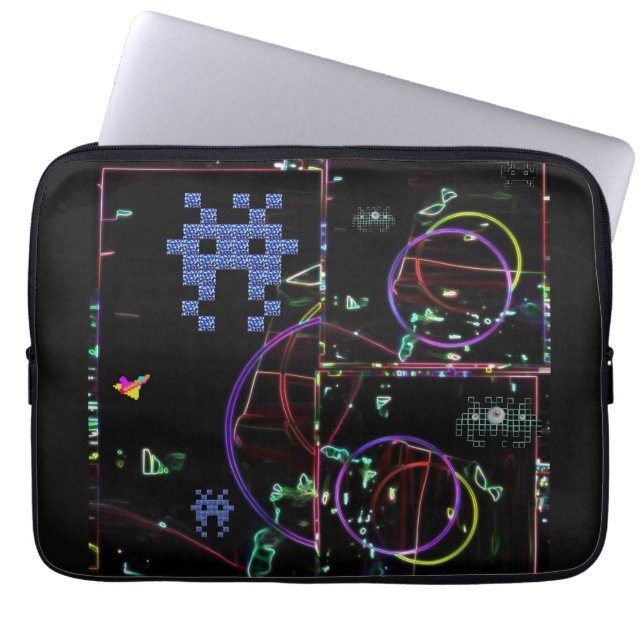 Housse Pour Ordinateur Portable Cascade de jeux électroniques (Devant)