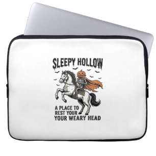 Housse Pour Ordinateur Portable Cavalier sans tête de Sleepy Hollow Halloween vint