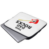 Housse Pour Ordinateur Portable Ce Papa Rocks (Devant bas)