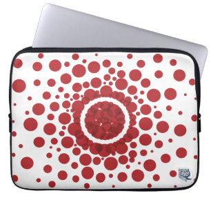 Housse Pour Ordinateur Portable Cercles