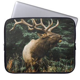 Housse Pour Ordinateur Portable CERF Brown EN VERT PENDANT LA JOURNÉE