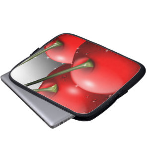 Housse Pour Ordinateur Portable Cerises avec manches pour ordinateur portable Dew