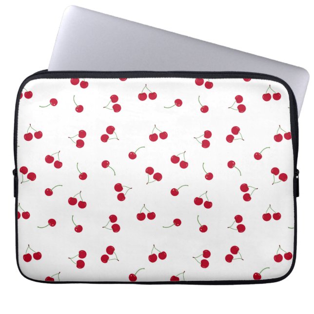 Housse Pour Ordinateur Portable Cerises Cerises (Devant)