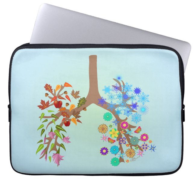 Housse Pour Ordinateur Portable CF ~ Toutes les saisons (Devant)