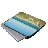 Housse Pour Ordinateur Portable Chaises d'Adirondack dans les dunes (Devant bas)
