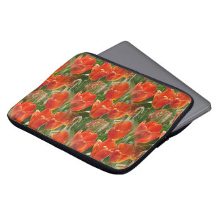 Housse Pour Ordinateur Portable Champ de tulipes......