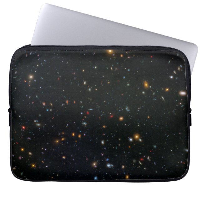 Housse Pour Ordinateur Portable Champ parallèle du cluster Galaxy Abell 370. (Devant)