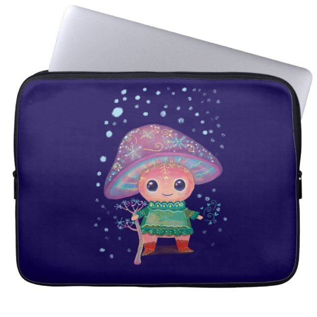 Housse Pour Ordinateur Portable champignon magique (Devant)