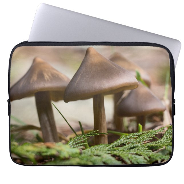 Housse Pour Ordinateur Portable Champignons dans la forêt (Devant)