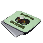 Housse Pour Ordinateur Portable Champion du Futur Bowls de pelouse, (Devant bas)