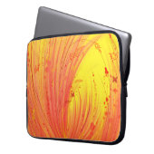 Housse Pour Ordinateur Portable Champs de feu d'or (devant gauche)