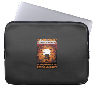 Housse Pour Ordinateur Portable Chapeau haut de forme de citrouille d'Halloween de