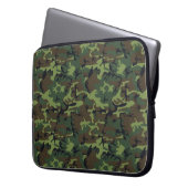 HOUSSE POUR ORDINATEUR PORTABLE CHASSE CAMOFLAGE (devant gauche)