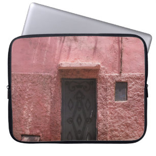 HOUSSE POUR ORDINATEUR PORTABLE CHÂSSIS DE PORTE EN MÉTAL GRIS
