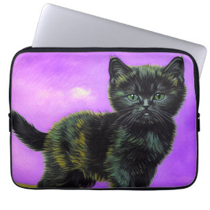 Housse Pour Ordinateur Portable Chat de style Van Gogh