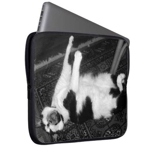 Housse Pour Ordinateur Portable Chat hurlant (Devant droit)