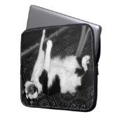 Housse Pour Ordinateur Portable Chat hurlant (devant gauche)