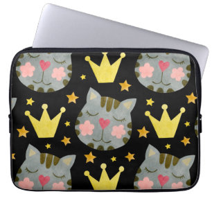 Housse Pour Ordinateur Portable Chat Motif Cute Animaux Animaux