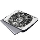 Housse Pour Ordinateur Portable "Chat Mystique" (Devant bas)