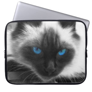 Housse Pour Ordinateur Portable Chat siamois