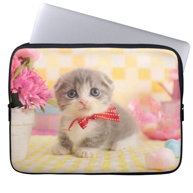 Housse Pour Ordinateur Portable Chaton de Munchkin (Devant)