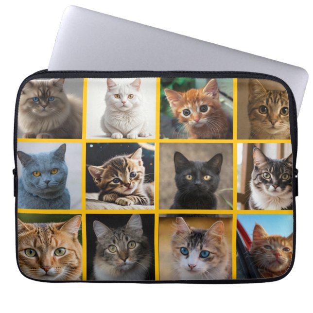 Housse Pour Ordinateur Portable Chatons partout (Devant)