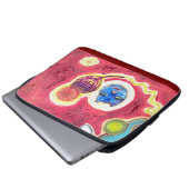 Housse Pour Ordinateur Portable chats bleus (Devant bas)